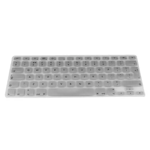 Для ноутбука Apple Macbook Air 13 2013 поздний 13,3 дюймов Английский США введите силиконовый чехол для клавиатуры защитная кожа - Цвет: grey
