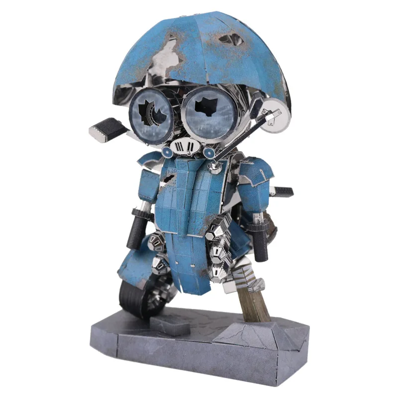The Sqweeks Fun 3d Metal Diy Miniature Model Kits Puzzle Toys Children Boy Splicing Hobby Building