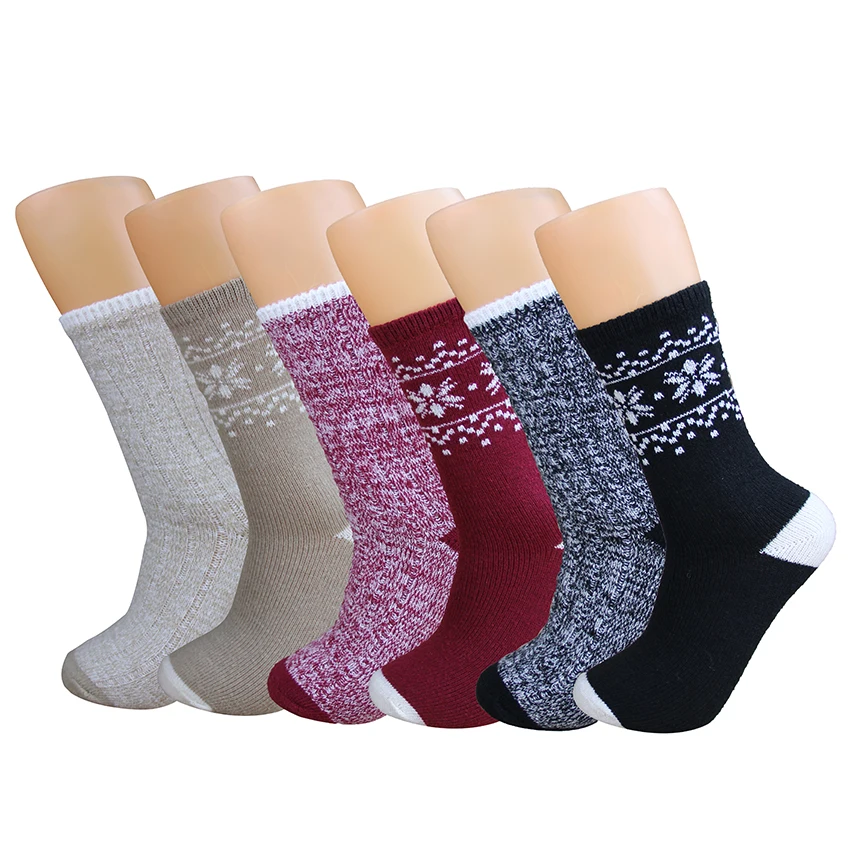 2017 Fashoin Fall Winter Warm Women Socks Durable Coolmax Thick Snow