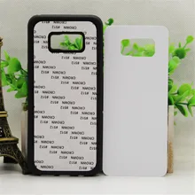 2D чехол, сублимационная печать для Samsung Galaxy S8 S8 Plus TPU+ PC чехол с алюминиевыми вставками наклейки 10 шт./партия