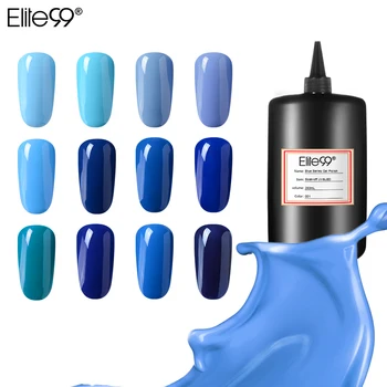 

Elite99 250ml Blue Color Gel Polish All For Manicure Semi Permanent UV Gel Varnish Soak Off Nail Art Manicure Gel Nail Polish