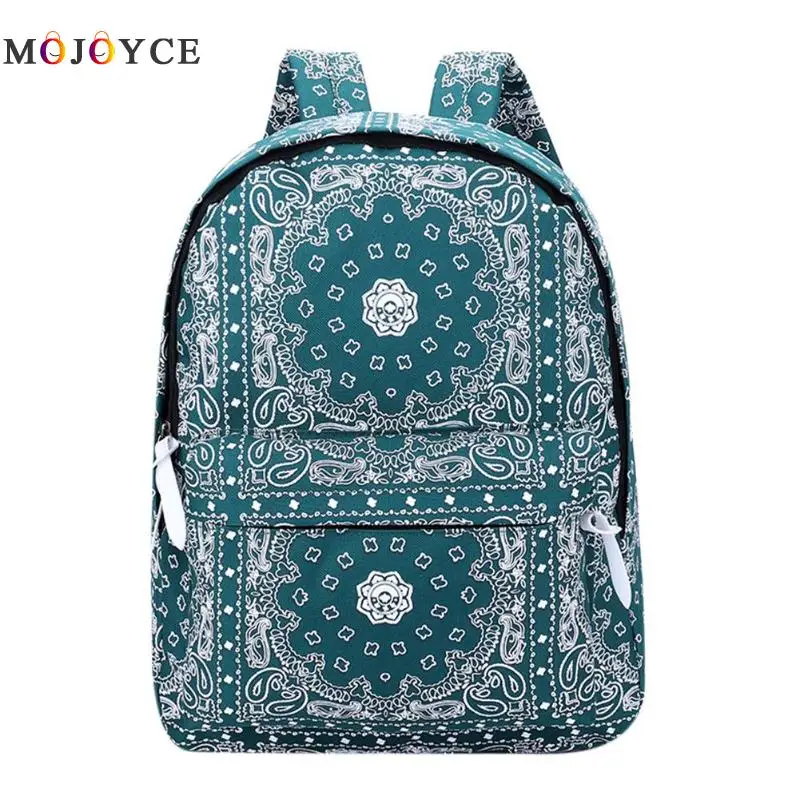 Женский тканевый рюкзак с этническим принтом, рюкзак на плечо для путешествий, рюкзак для подростков, Mochila