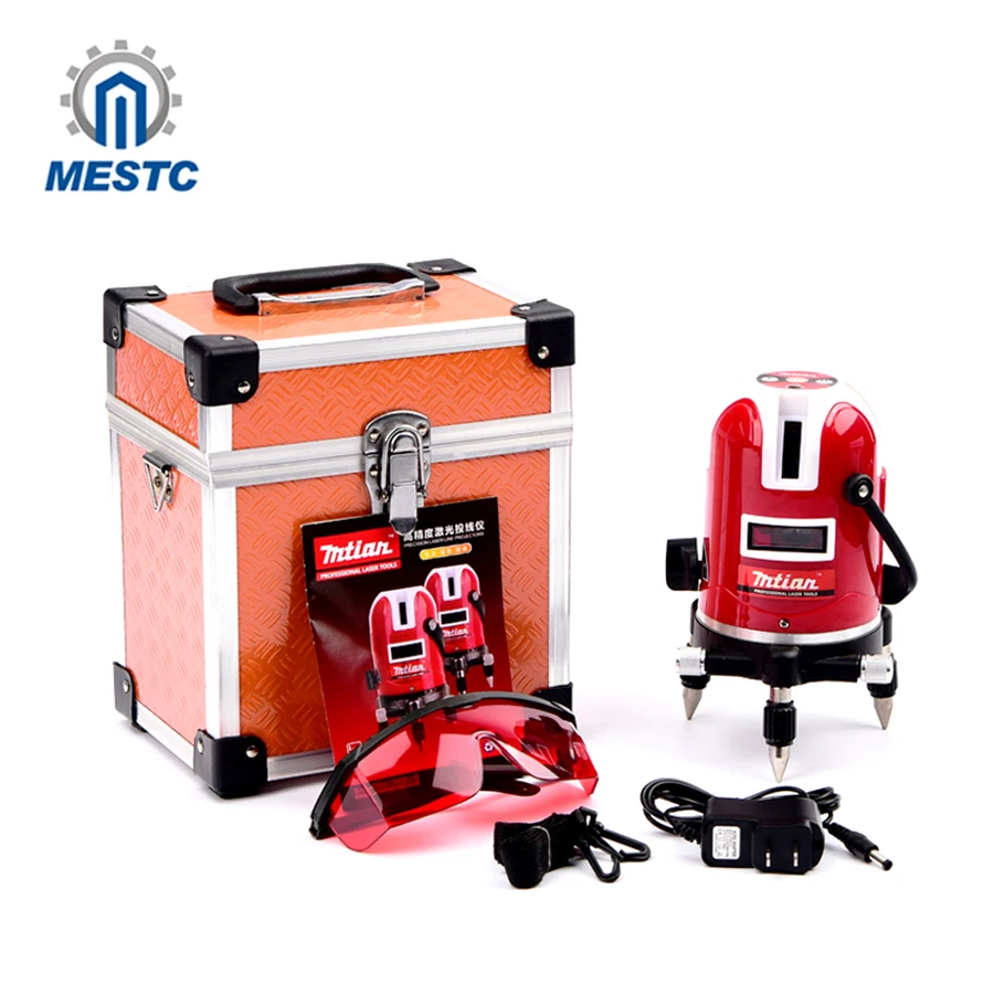 Mtian, 5 lines 6 points laser level Tilt Function 360 rotary Self Lleveling cross laser line leveling outdoor model tools Mtian, 5 lines 6 points laser level Tilt Function 360 rotary Self Lleveling cross laser line leveling outdoor model tools