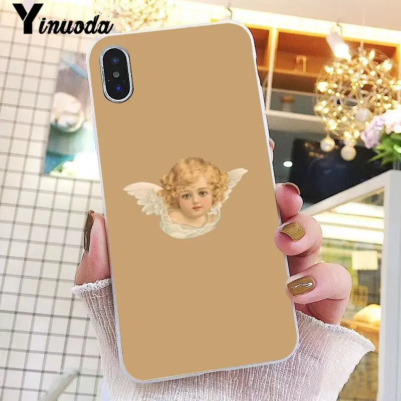 Yinuoda винтажная картина Райский Ренессанс ангелы чехол для iPhone X XS MAX 6 6S 7 7plus 8 8Plus 5 5S XR 10 11 pro max - Цвет: A7