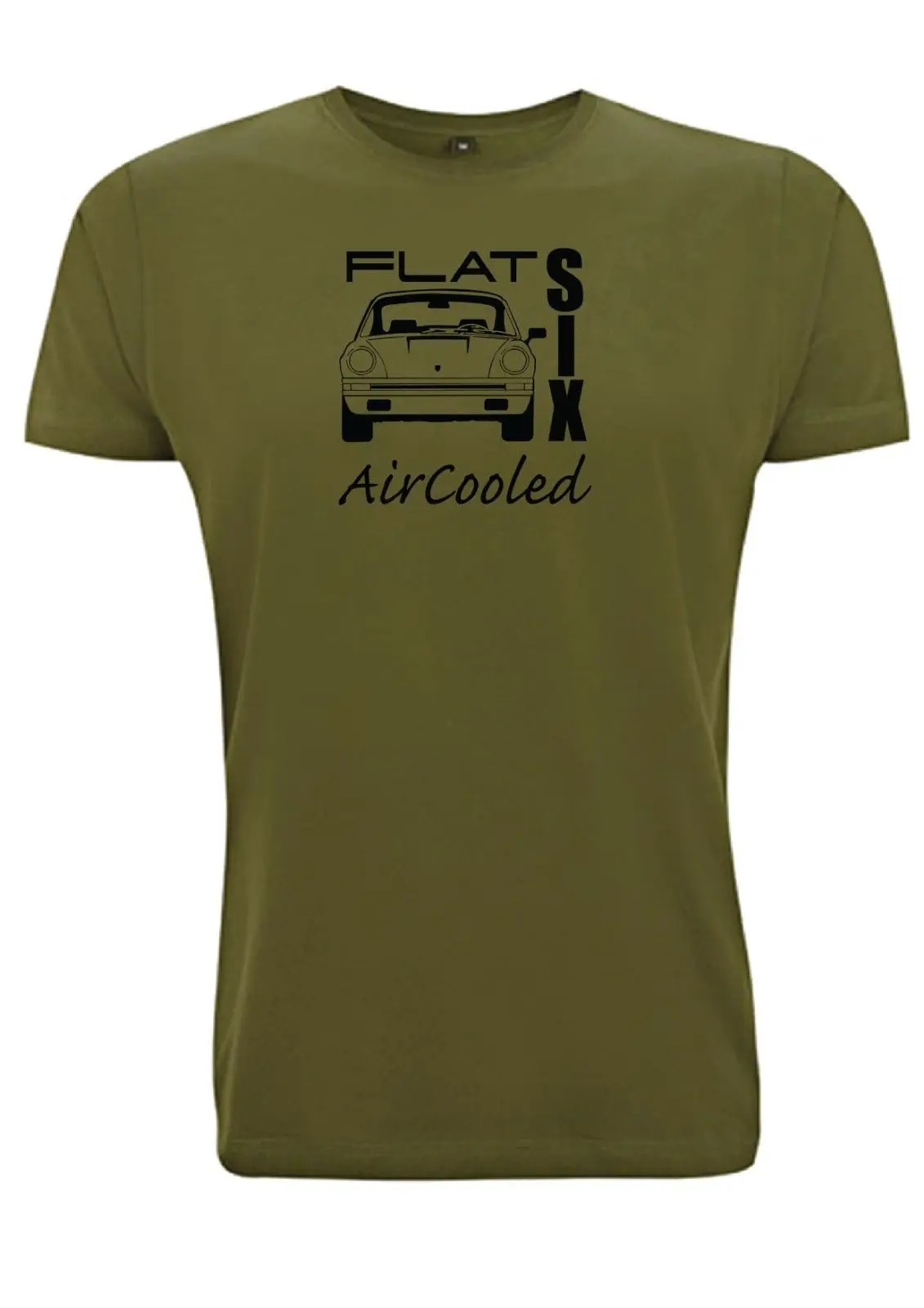 

Flat six 6 Aircooled T shirt 911 engine Classic 993 sc turbo tshirt 964 RSR GT