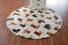 free Beauty 100 natural genuine cow leather customized mat