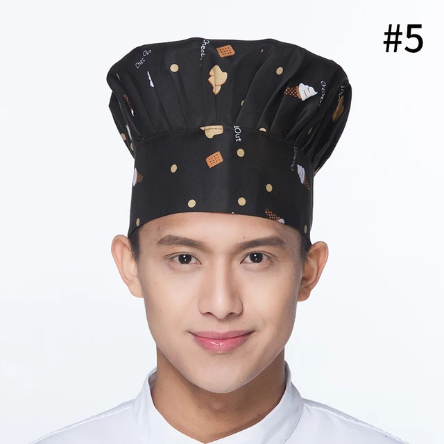 New Arrival Hotel Waiter Hats Cooking BBQ Mushroom Caps Chef Hats