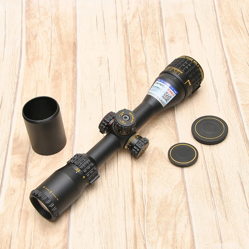 

Tacticl Hunting Sniper 3.5-10x40 Rifles Scope Mount Optical Red Dot Sight Reticle RGB llluminate Laser for Airsoft Guns Shooting
