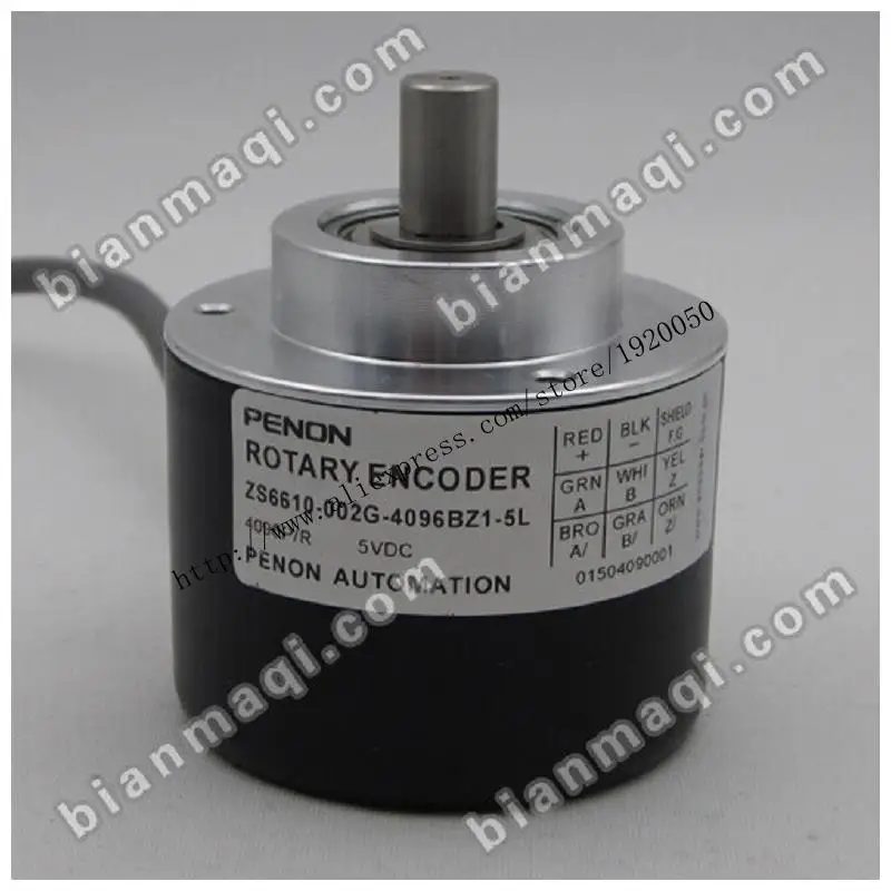 

Hot ZS6610-002G-4096BZ1-5L rotary encoder 4096 pulses ZSP series