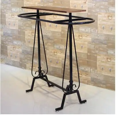 

Clothes rack for the new iron arts clothing store. Display rack.33