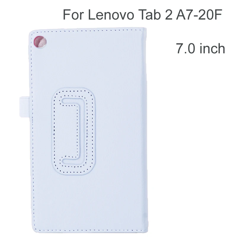 Viviration PU Leather Hard Smart Magnetic Fold Stand Skin Shell Cover Case For Lenovo Tab 2 A7-20F Tab 3-730F/M Hot Tab Holder