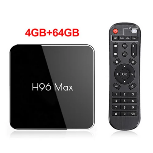 H96 MAX X2 Android tv Box 8,1 4 Гб 64 Гб S905X2 1080P H.265 4K Google Play Store Netflix Youtube H96MAX Smart tv box медиаплеер - Цвет: 4GB 64GB