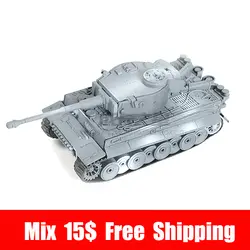 WWII German танк тигр мир Военная униформа модель собраны 1: 72 моделирование головоломки игрушечные лошадки подарок мальчик