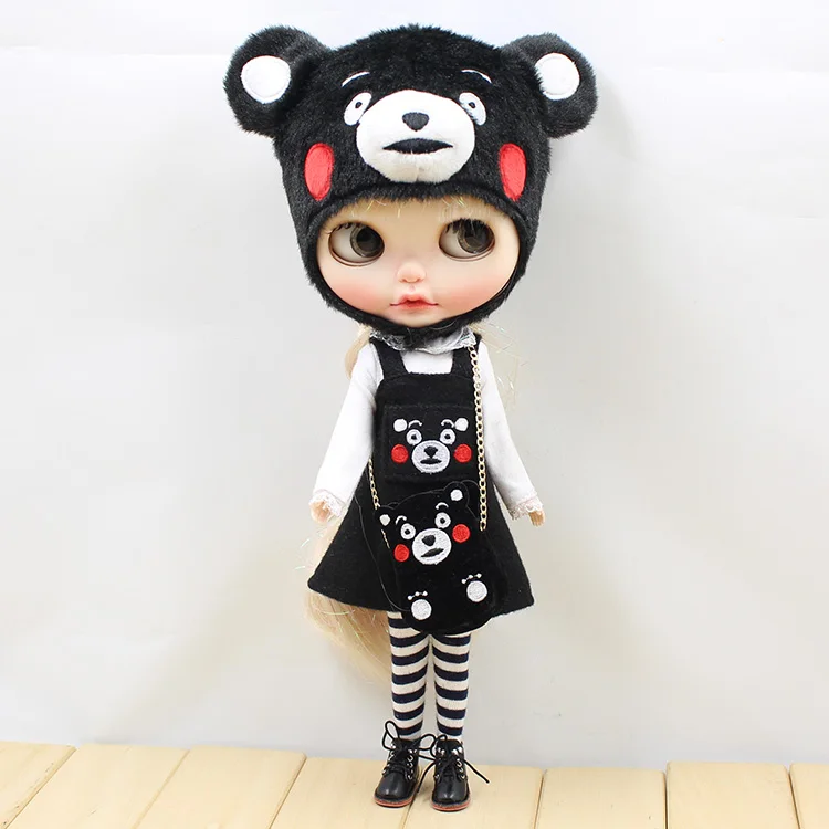 Blyth кукольная одежда Зимний Медведь kumamoto cool MA костюмы одежды доступны для Blyth кукольная одежда