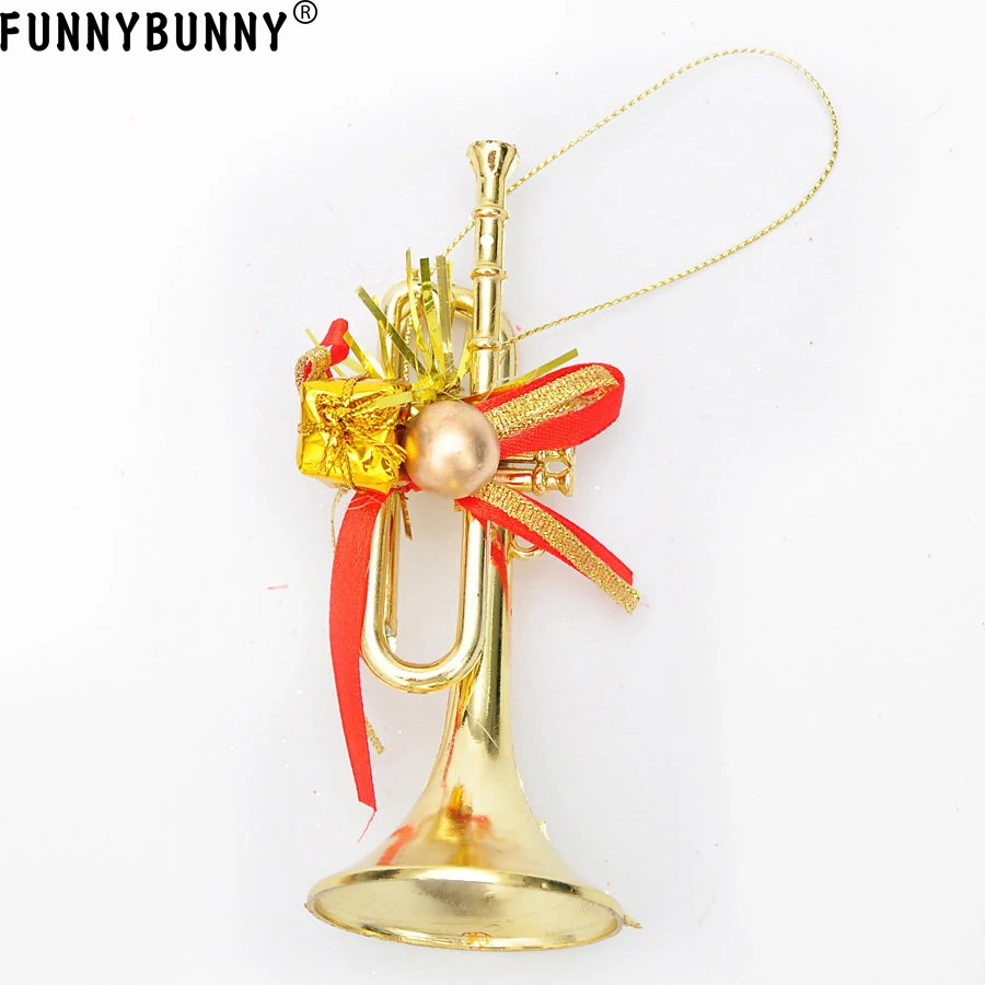 FUNNYBUNNY 3 шт./компл. Рождественская елка подвесные Музыкальные инструменты