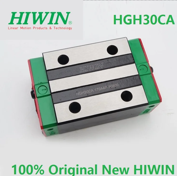 2 ensembles HGR30-700mm hiwin Linear Rail /& 4 pcs HGW30CC Bride Block Bearing