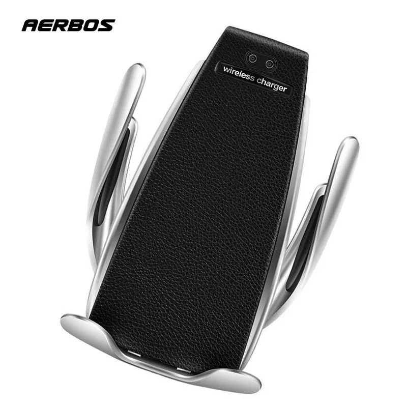 

Wireless Charger Car Quick Charge Automatic Clamping Car Charger 10w Smart Sensor Phone Holder Wireless Chargers For Samsung S10