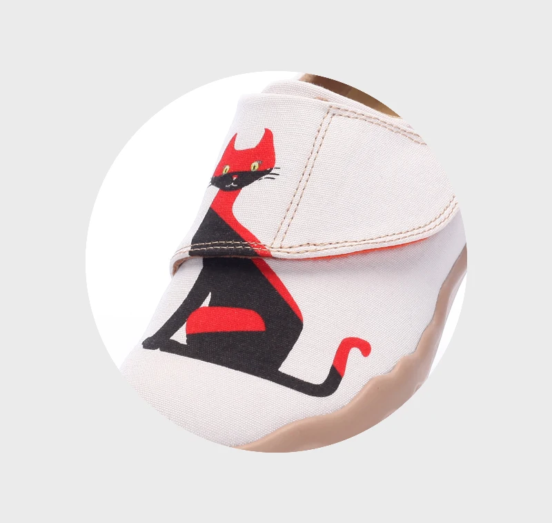 UIN Muen& Silk дизайнерская парусиновая обувь на плоской подошве для детей; удобная повседневная обувь с круглым носком для мальчиков и девочек; Уличная обувь; легкие кроссовки
