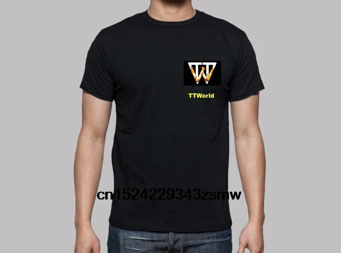 

100% Cotton O-neck Custom Printed Tshirt Men T shirt shirt ttworld Women T-Shirt
