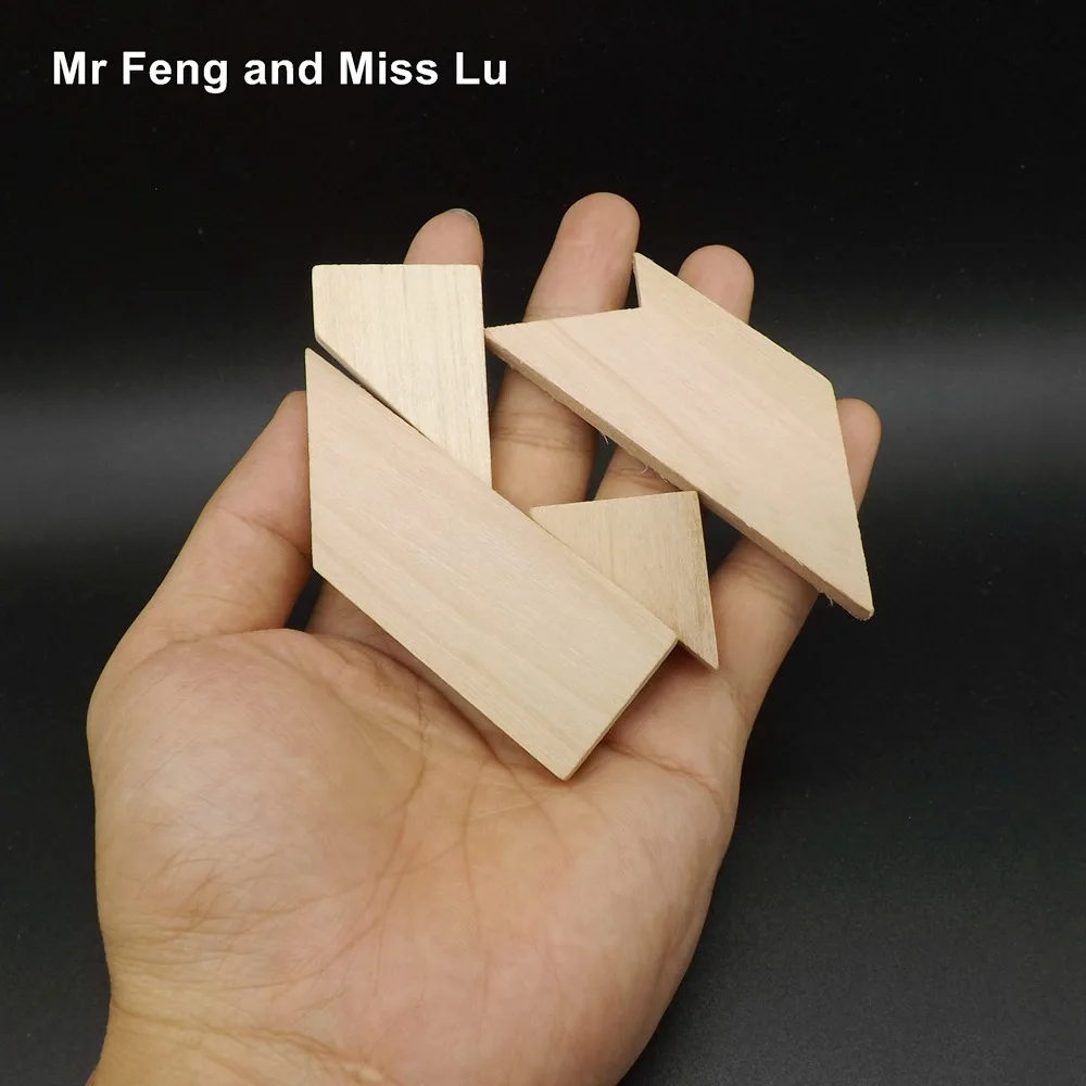 12 Piece Wooden Star Puzzle Solution, 48 OFF