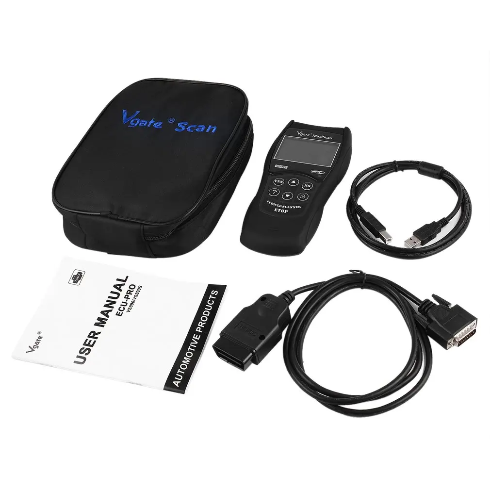 

Vgate VS890 Diagnostic Tool Multi-language Auto Scantool Scanner Universal Car OBD OBD2 Code Reader Profssional Automotive
