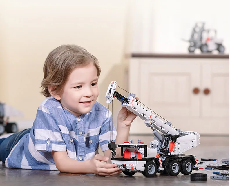 Высокое качество грузовик блок дети соединительные блоки игрушки для ...