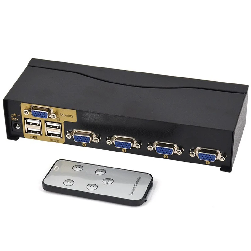 Aliexpress.com : Buy BOWU IR Remote 4 Port USB 2.0 KVM