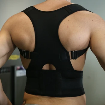 Back Posture Corrector Shoulder Lumbar Brace Spine Support Belt Adjustable Adult Corset Posture Correction Belt Body Health Care