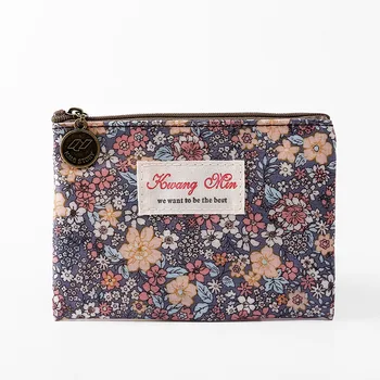 

2019 Floral Pattern Travel Item Pocket Coin Purse For Women Girl Credit Card Organizer Waterproof Clutch Wallet Wholesale New