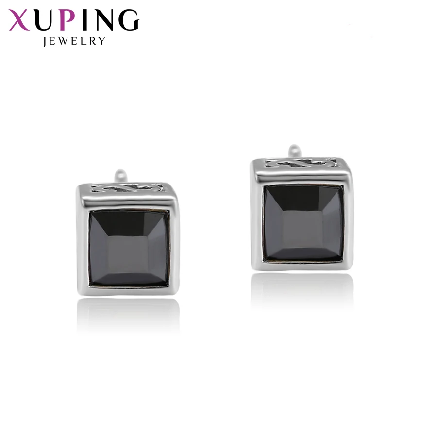 

Xuping Small Square Earrings Elegant Crystals from Swarovski Special Popular Jewelry for Ladies Gift S142.1-97332