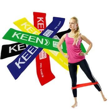 

2020 Hot Gym Fitness Equipment Strength Training Latex Elastic Resistance Bands Workout Crossfit Yoga Rubber Loops Sport Pilates