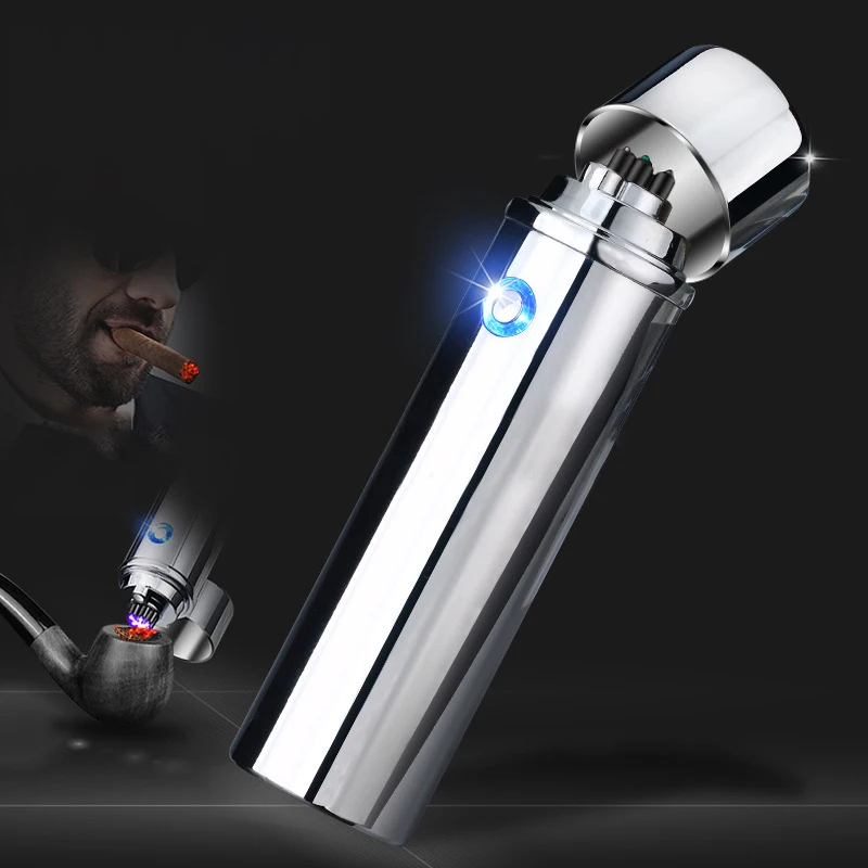 

Newest Design 6 Arc Lighter More Powerful USB Rechargeable Electric Plasma Pulse Lighters for Smoke Cigarettes Tobacco Pipe