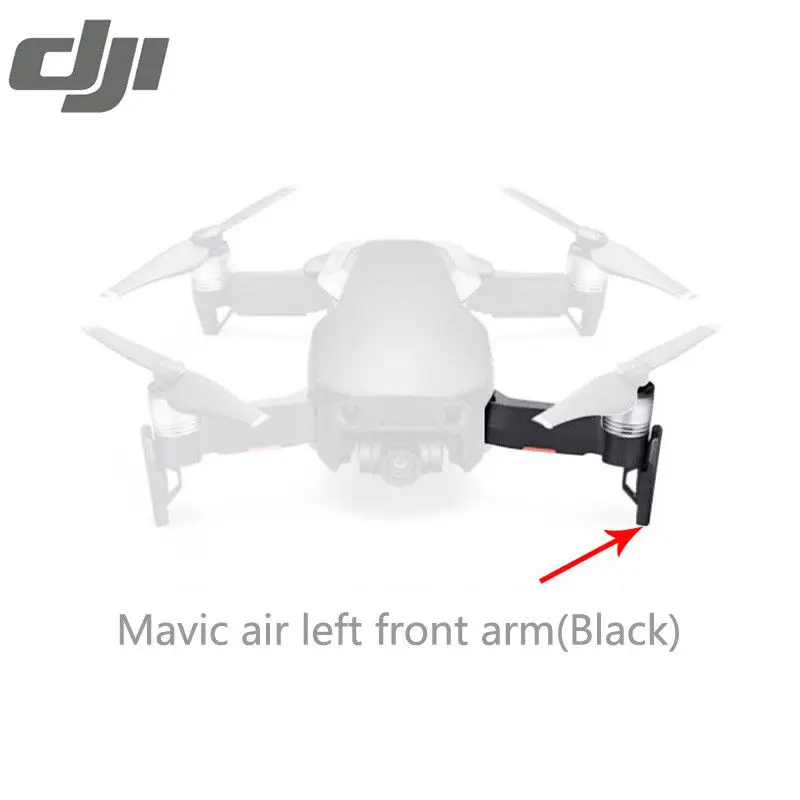 DJI Мавик Air Drone двигателя Arm передний левый ремонт Запчасти оригинальные аксессуары