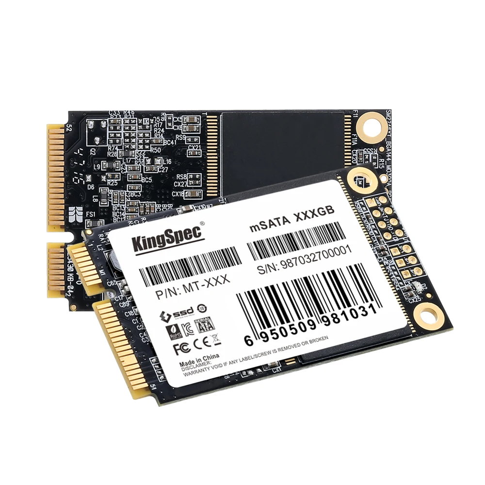 KingSpec 512GB mSATA Hard Drive SSD 500GB Mini Card For Laptop 3.5 