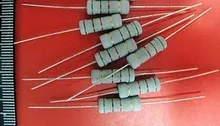 Película de metal de membrana de carbono código de color 39R resistencia r + 5% para cuerpo de 350v 2w dimensiones 5x12mm la dimensión 0,7mm x 28...