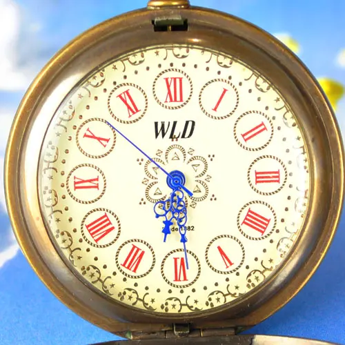 

wholesale VINTAGE Train Steam Engine Pattern Mechanical Pocket Watch Old Look freeship