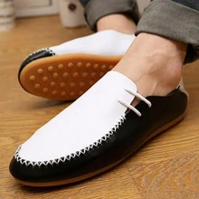 Fashion Men Shoes Man Shoes Men Flats Casual Shoes Low Mens Casual Oxford Slip On Shoe Mocassins Soft Loafers For Men P81
