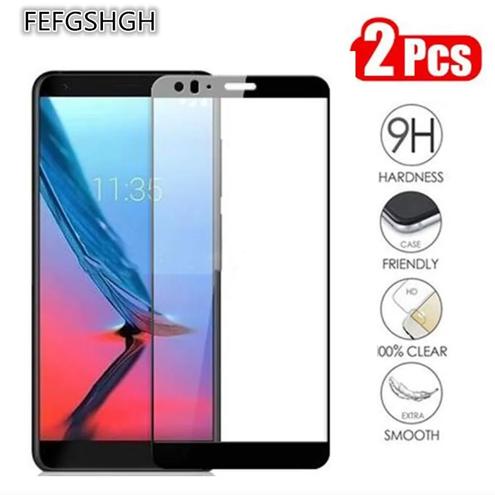 

2 Packs Full cover Tempered Glass For ZTE Blade V9 Vita Screen Protector 9H on Phone Protective Glass For ZTE Blade V9