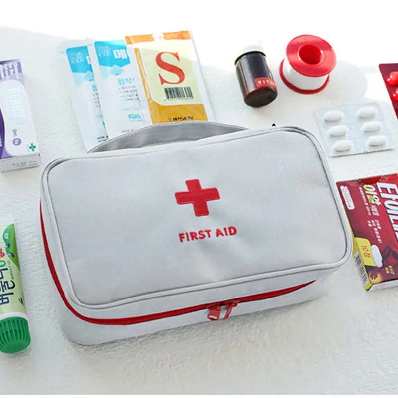 Портативный походный набор первой помощи, аварийная медицинская сумка, водонепроницаемый автомобильный набор, сумка для путешествий, набор для выживания, пустая сумка для дома