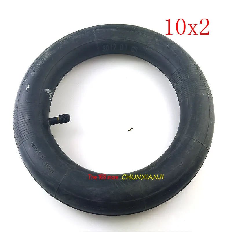 Electric Scooter Tire 10 Inch Inner Tube  10x2 for Xiaomi Mijia M365 Spin Bird10 inch 10*2  Skateboard