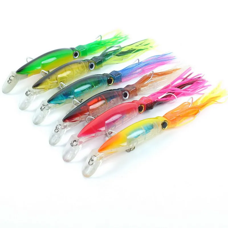 VAYTOP Big Game Fishing lures 14cm/40g fishing tackle 11 Colors available Squid lures fishing