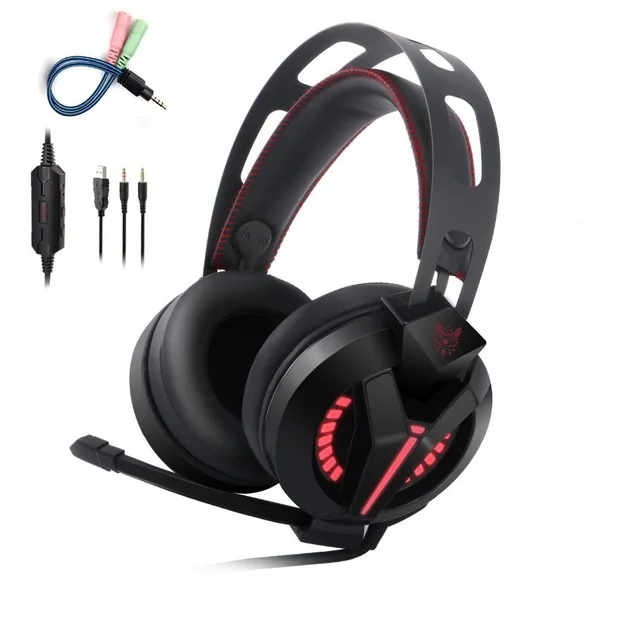 

Gamer 3.5mm Stereo Gaming Headset Xbox One Headphone With Microphone For Computer Laptop Mac iPad Tablet PC Nintendo DS PSP S