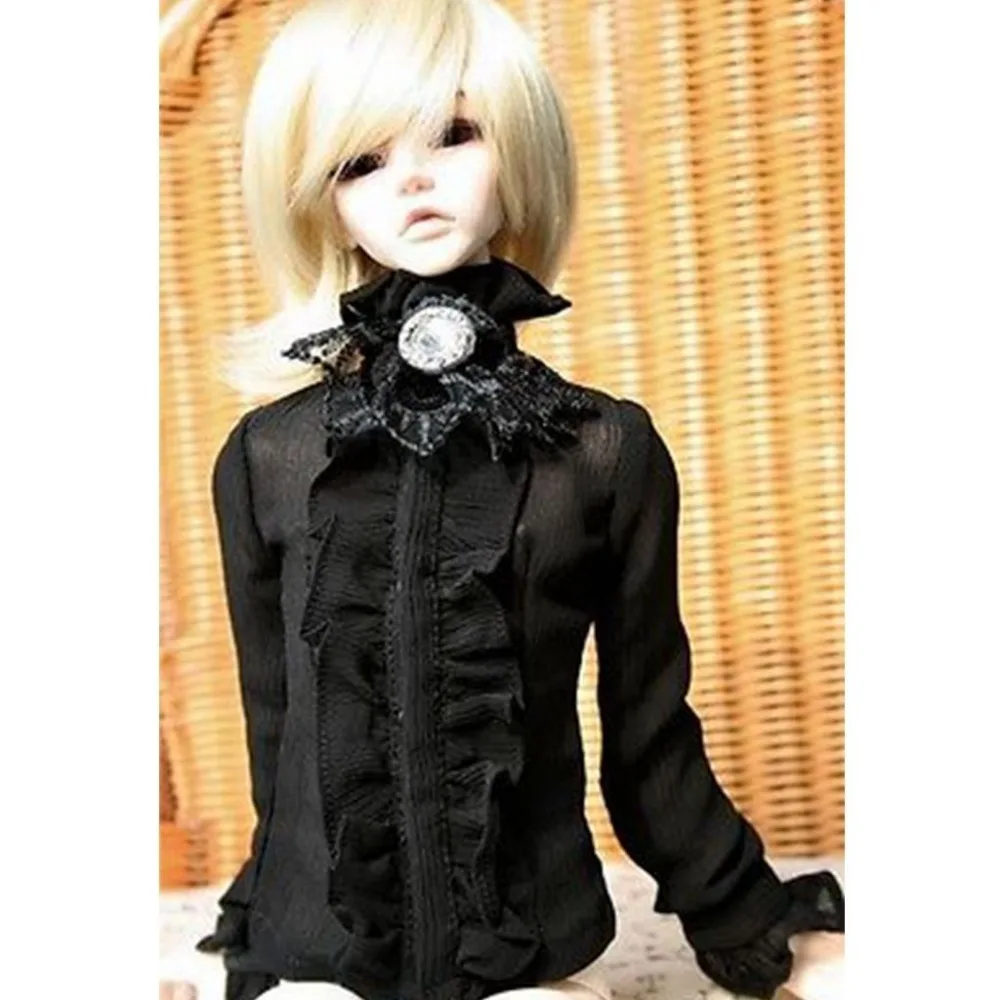 PF Shirt 1//4 MSD AOD DOD BJD Dollfie Dress 80# Black Lace Top