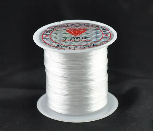 

DoreenBeads Nylon Jewelry Thread Cord White 0.4mm,1 Pc