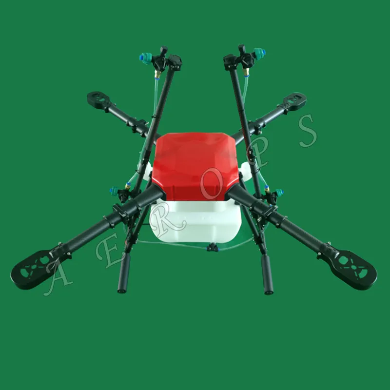 Aerops 10л 10кг Полезная нагрузка 4 осевой сельскохозяйственный беспилотник