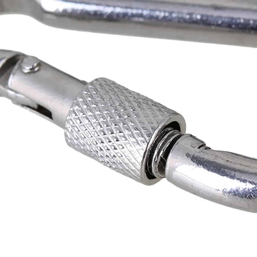 Серебряный карабин из нержавеющей стали 304 M7 * 70 для активного отдыха|carabiner