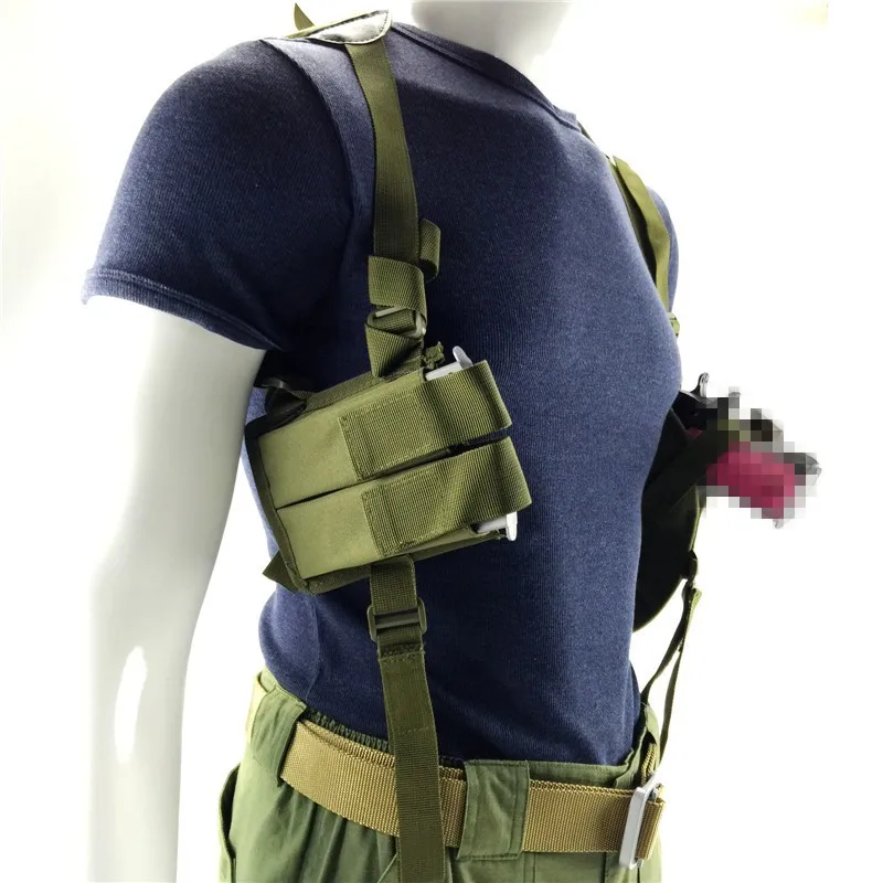 FIRECULB Открытый тактический полицейский безопасности Универсальный левый и правый пистолет сумка наплечный пистолет кобура для Glock 17 19 22 23