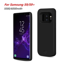 6000 мА/ч внешний аккумулятор для samsung Galaxy S9 Plus, чехол для зарядки батареи s 5000 мА/ч, чехол для внешней зарядки для samsung S9, чехол для аккумулятора