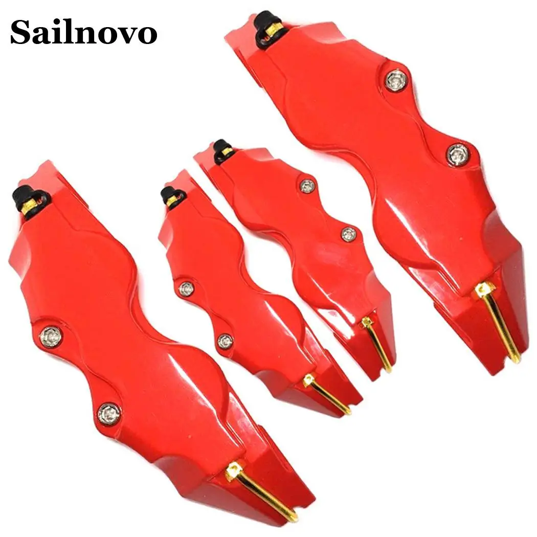 

4pcs/Set Universal Car Caliper Brake Cover Tools Auto Disc Caliper Brake Covers Car Styling Car Accessories Tuning Car Universal