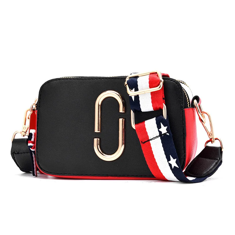 

Tricolor ribbon Crossbody Bags Luxury Handbags Women Bags Designer Pu Leather Women Messenger Bags High Quality Shoulder Bag